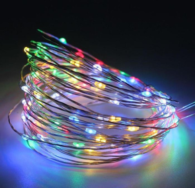 Гирлянда Роса 50 м LED500-220V 8р мульти 1 шт