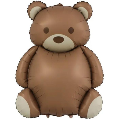 Шар фольга Фигура Мишка сатин (FL)