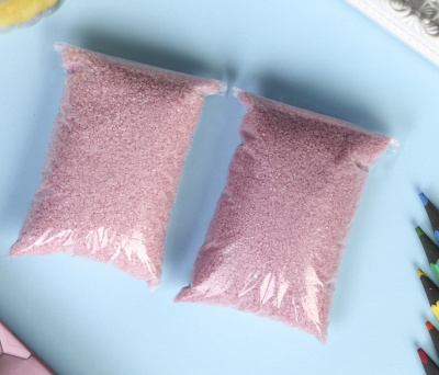 Песок нежно-розовый для декора 100 гр Песок нежно-розовый для декора 100 гр