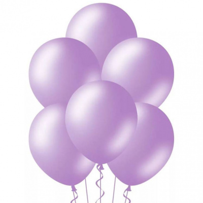 Букет Шары Перламутр сиреневые 35 см 1 шт