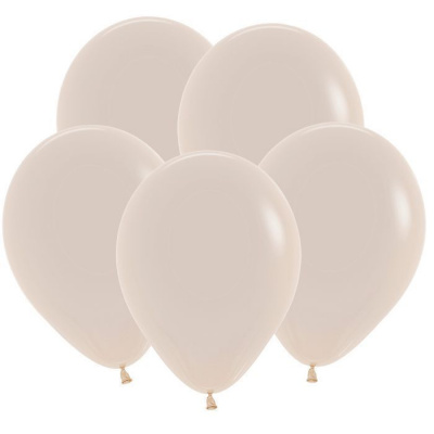 Шар S 5" Пастель белый песок 100 шт Шар S 5" Пастель белый песок 100 шт